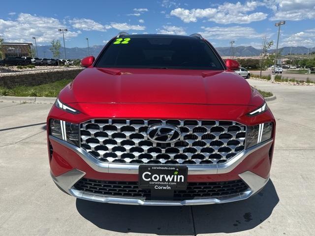 used 2022 Hyundai Santa Fe car, priced at $30,000