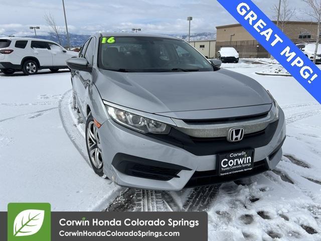 used 2016 Honda Civic car, priced at $12,900