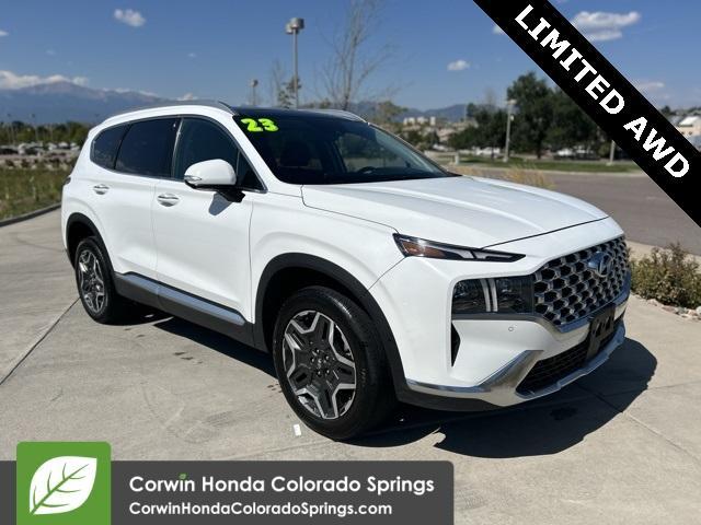 used 2023 Hyundai Santa Fe car, priced at $25,000