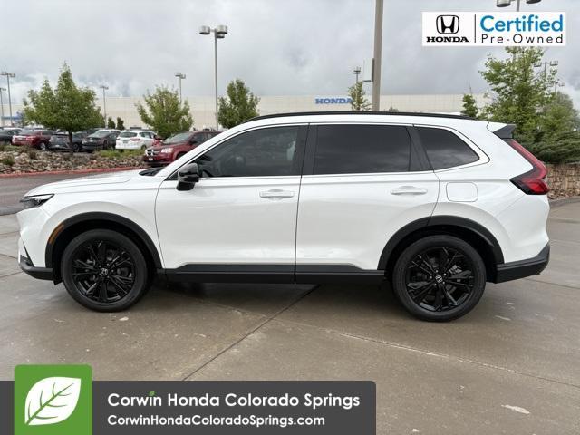 used 2023 Honda CR-V Hybrid car, priced at $38,000