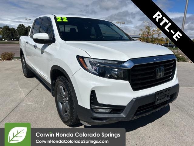 used 2022 Honda Ridgeline car, priced at $34,600