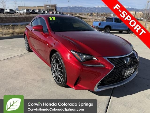 used 2017 Lexus RC 350 car, priced at $26,000