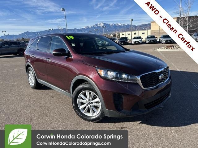 used 2019 Kia Sorento car, priced at $16,500