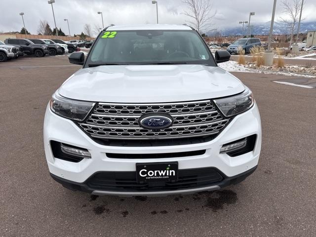 used 2022 Ford Explorer car, priced at $25,500