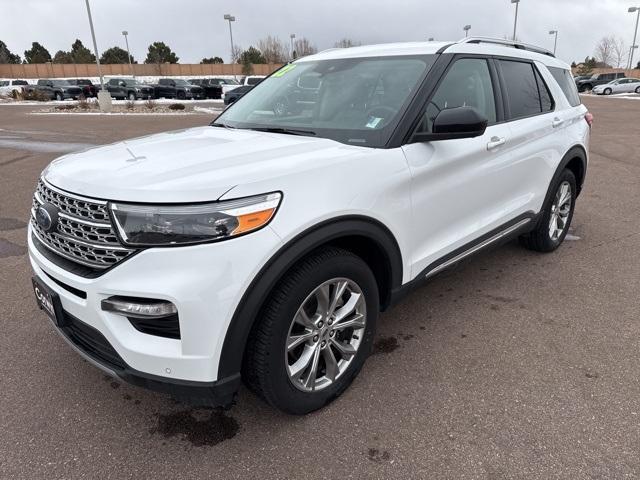 used 2022 Ford Explorer car, priced at $25,500