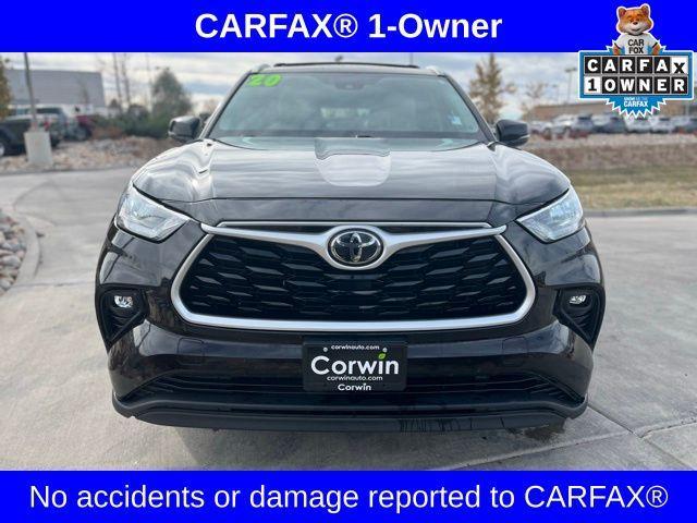 used 2020 Toyota Highlander car, priced at $26,000