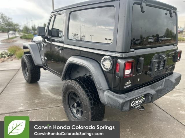 used 2020 Jeep Wrangler car, priced at $21,500