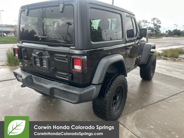 used 2020 Jeep Wrangler car, priced at $21,500