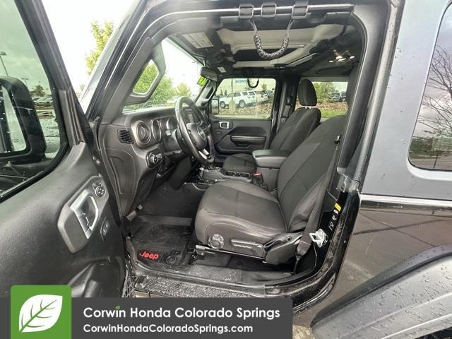used 2020 Jeep Wrangler car, priced at $21,500