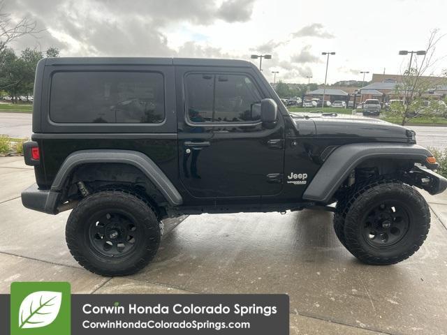 used 2020 Jeep Wrangler car, priced at $21,500