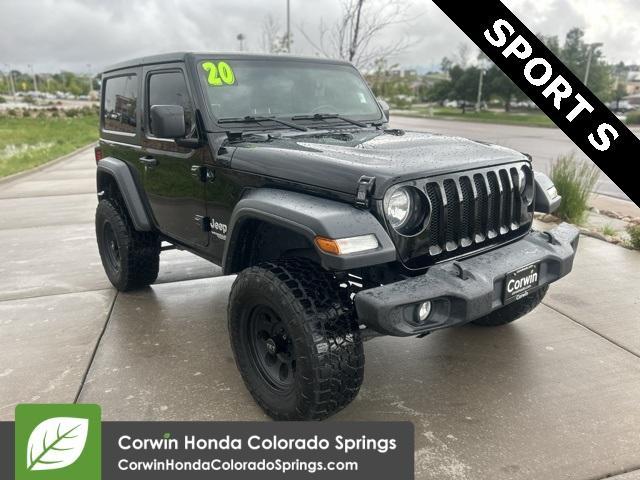 used 2020 Jeep Wrangler car, priced at $21,500