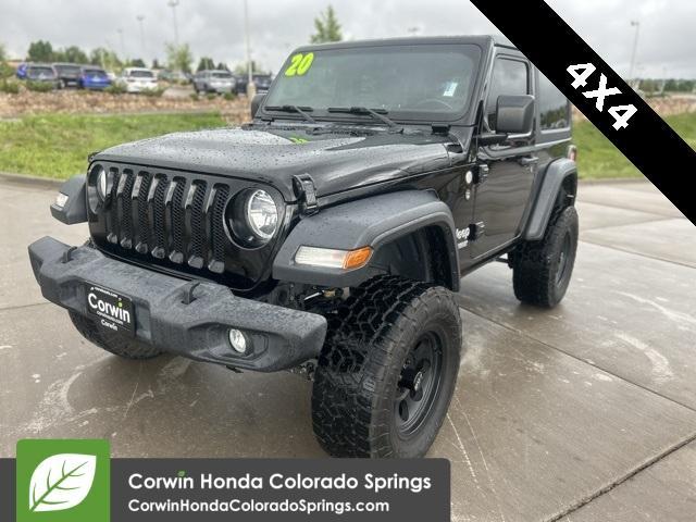 used 2020 Jeep Wrangler car, priced at $21,500