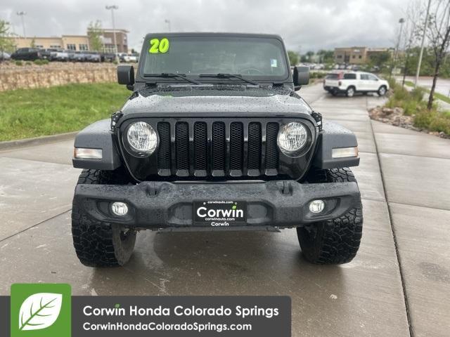 used 2020 Jeep Wrangler car, priced at $21,500