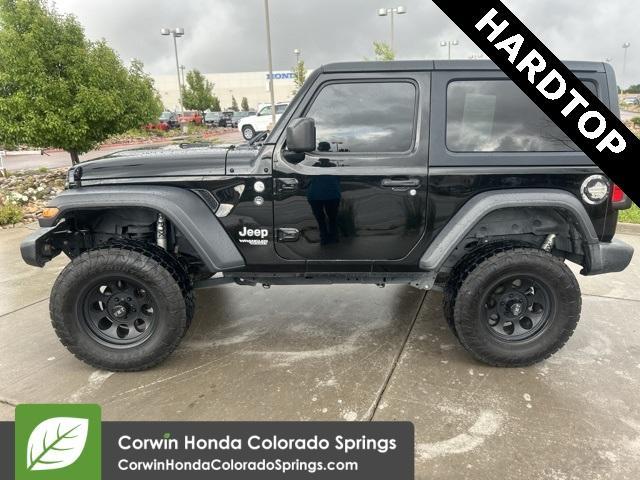used 2020 Jeep Wrangler car, priced at $21,500