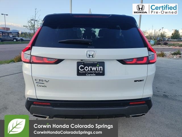 used 2024 Honda CR-V Hybrid car, priced at $34,650