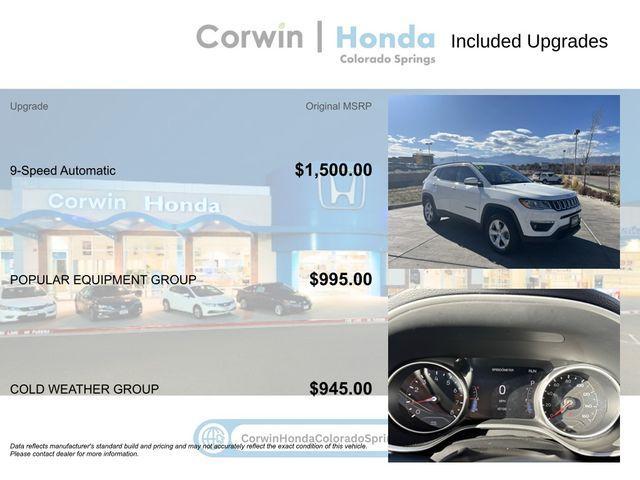 used 2019 Jeep Compass car, priced at $18,000