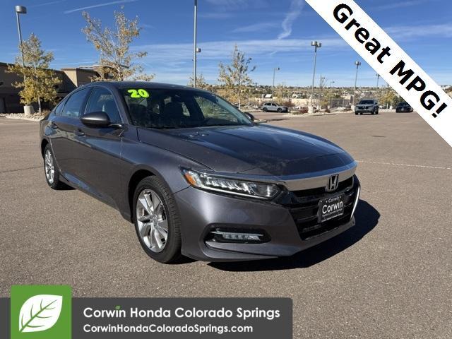 used 2020 Honda Accord car, priced at $22,500