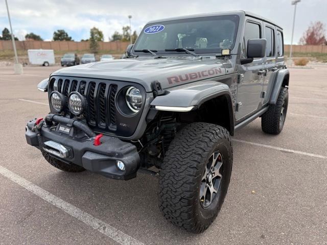 used 2021 Jeep Wrangler Unlimited car, priced at $33,500