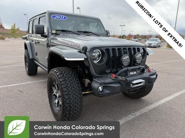 used 2021 Jeep Wrangler Unlimited car, priced at $36,500