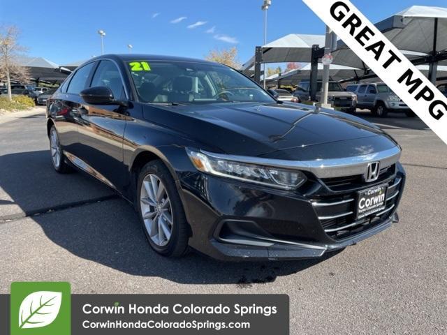 used 2021 Honda Accord car, priced at $21,200