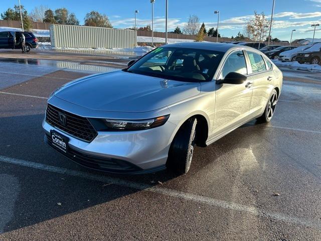 used 2024 Honda Accord Hybrid car, priced at $28,500