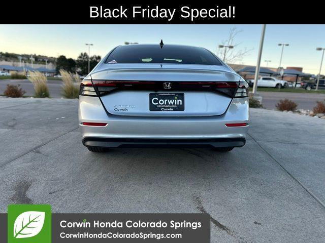 new 2025 Honda Accord car, priced at $31,710