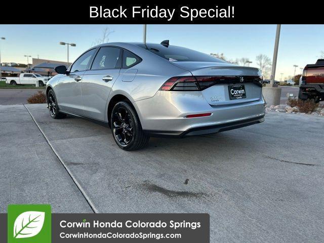 new 2025 Honda Accord car, priced at $31,710