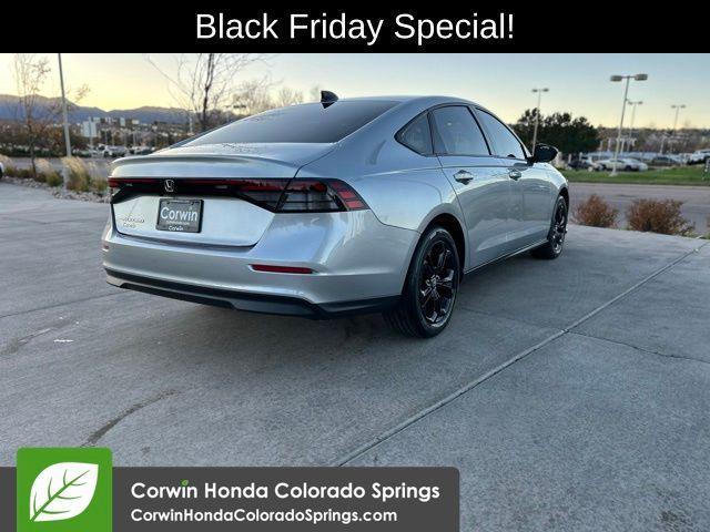 new 2025 Honda Accord car, priced at $31,710