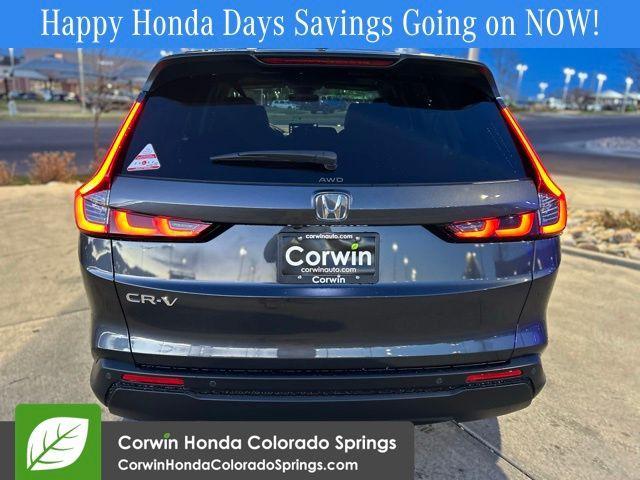 new 2026 Honda CR-V car, priced at $38,350