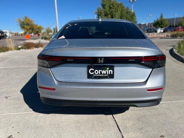 new 2025 Honda Accord car, priced at $29,445