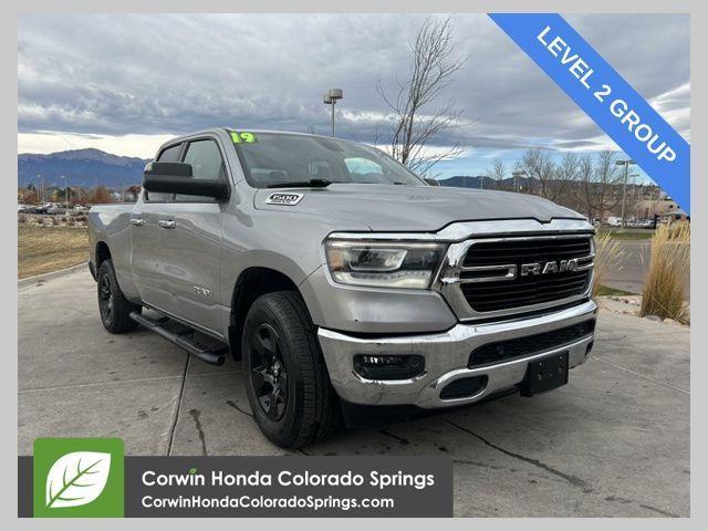 used 2019 Ram 1500 car, priced at $27,500