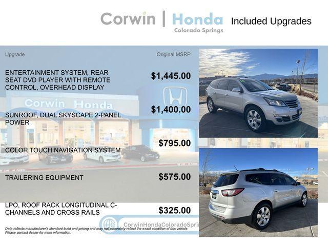 used 2014 Chevrolet Traverse car, priced at $10,000