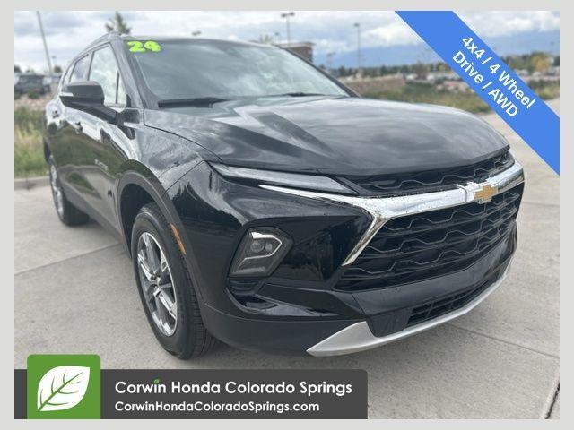 used 2024 Chevrolet Blazer car, priced at $23,900