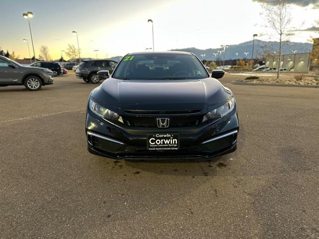 used 2021 Honda Civic car, priced at $19,700