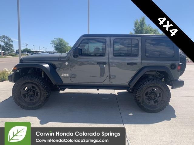 used 2018 Jeep Wrangler Unlimited car, priced at $24,750