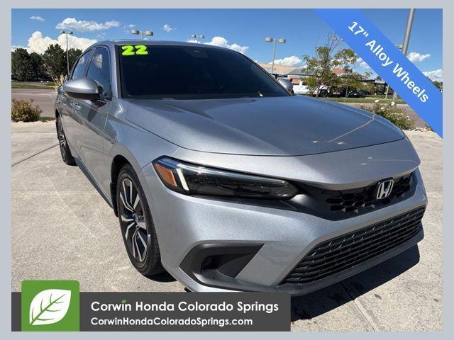 used 2022 Honda Civic car, priced at $21,000