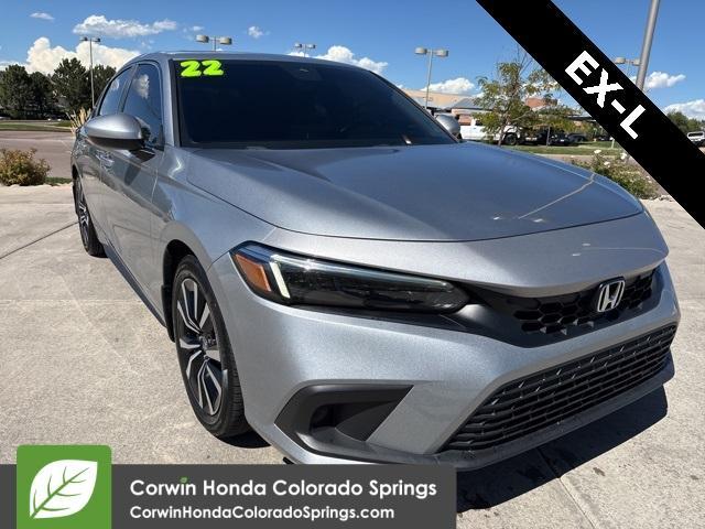 used 2022 Honda Civic car, priced at $23,200