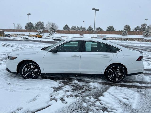 used 2024 Honda Accord Hybrid car, priced at $28,500