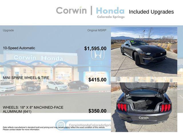 used 2023 Ford Mustang car, priced at $25,000
