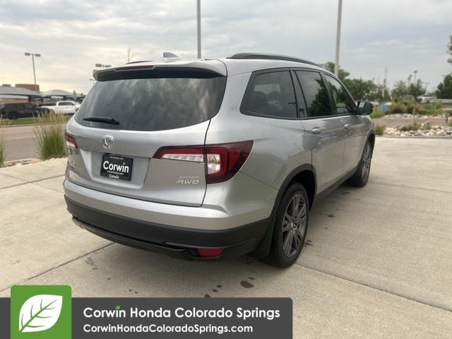 used 2022 Honda Pilot car, priced at $29,750
