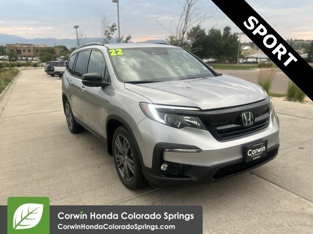 used 2022 Honda Pilot car, priced at $29,750