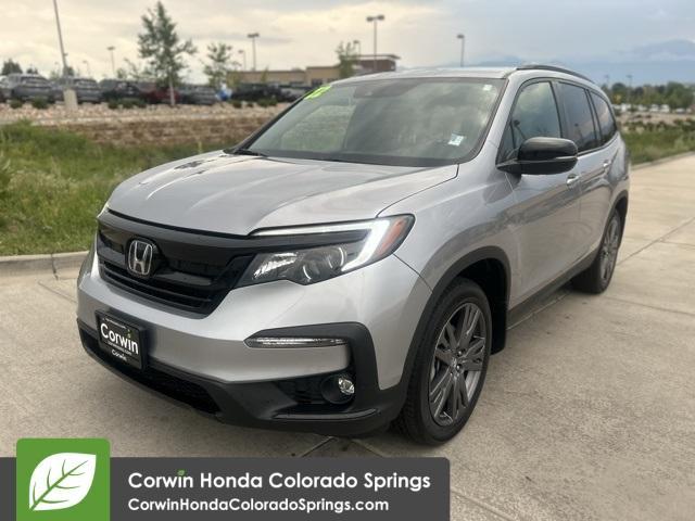 used 2022 Honda Pilot car, priced at $29,750