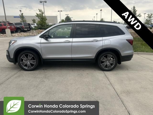 used 2022 Honda Pilot car, priced at $29,750