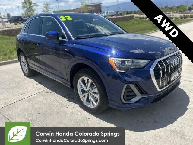 used 2022 Audi Q3 car, priced at $29,000
