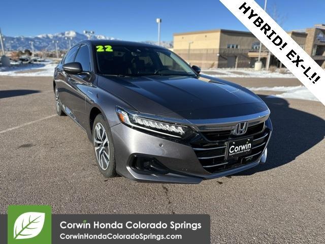 used 2022 Honda Accord Hybrid car, priced at $26,500