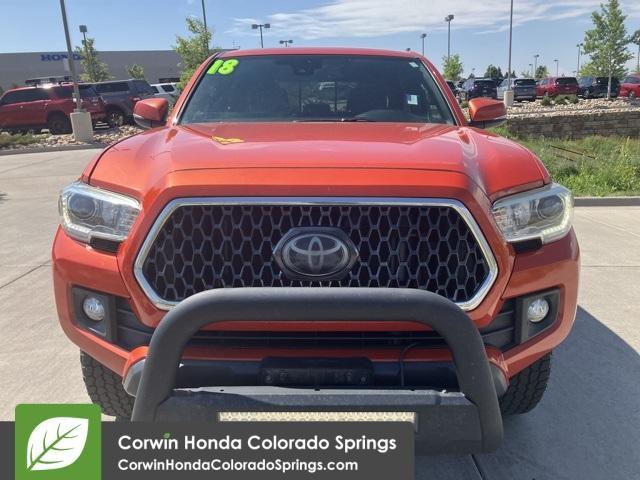 used 2018 Toyota Tacoma car, priced at $32,100