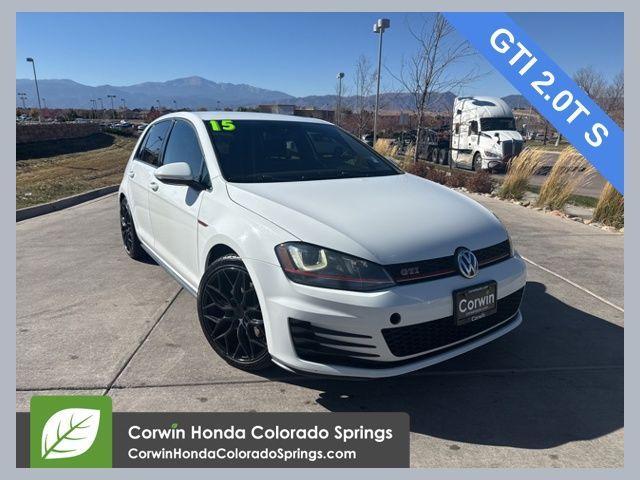 used 2015 Volkswagen Golf GTI car, priced at $11,500