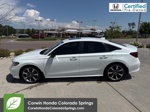 used 2025 Honda Civic Hybrid car, priced at $33,555