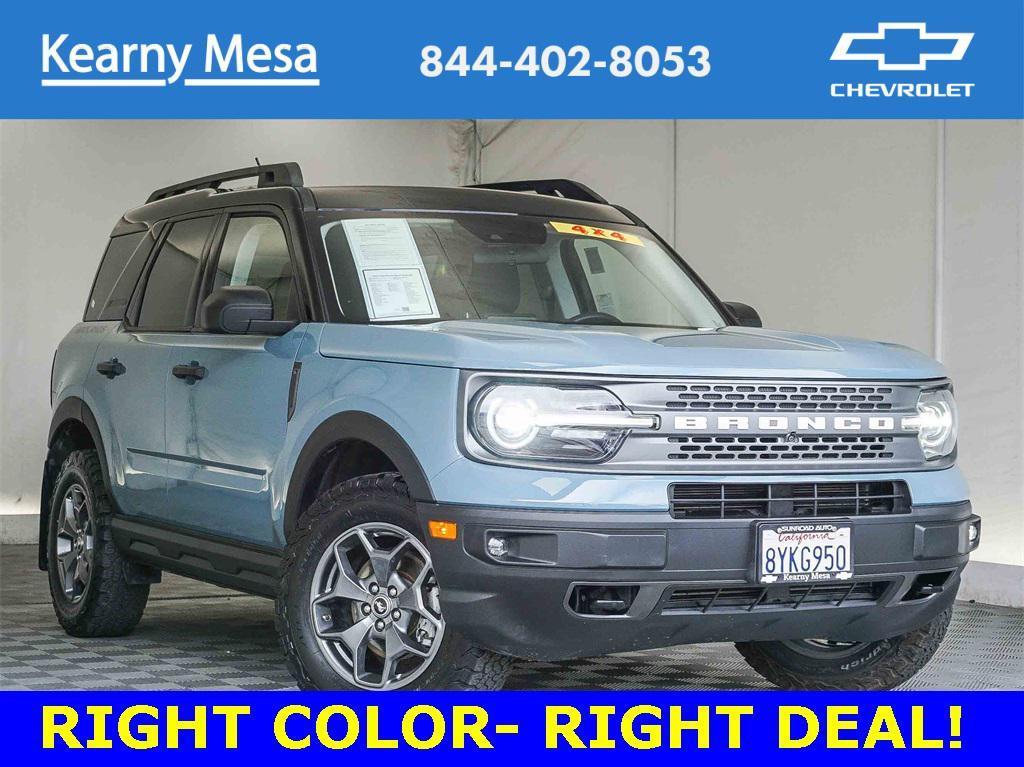 used 2021 Ford Bronco Sport car, priced at $25,000