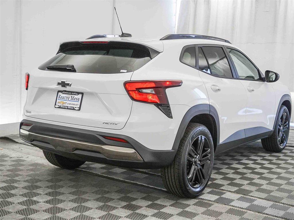 new 2025 Chevrolet Trax car, priced at $23,660